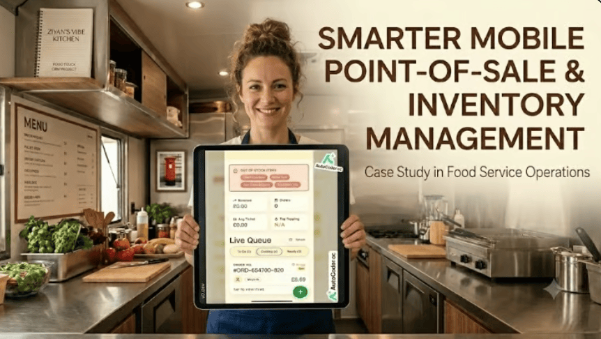 Estudo de caso de CRM para food trucks criado com AutoCoder