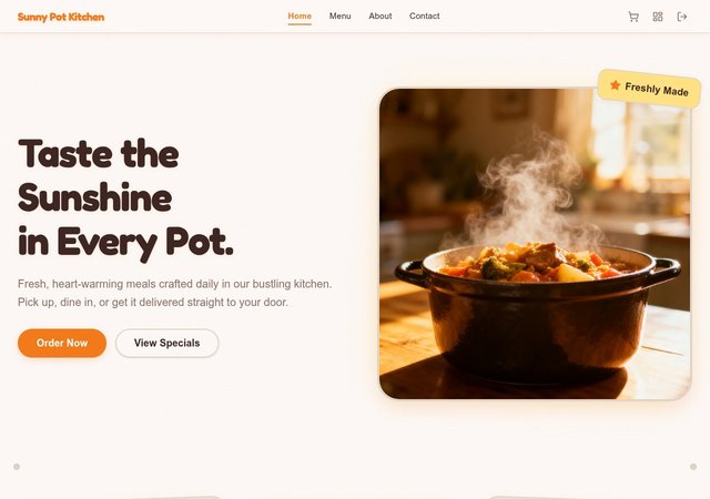 Sunny Pot Kitchen