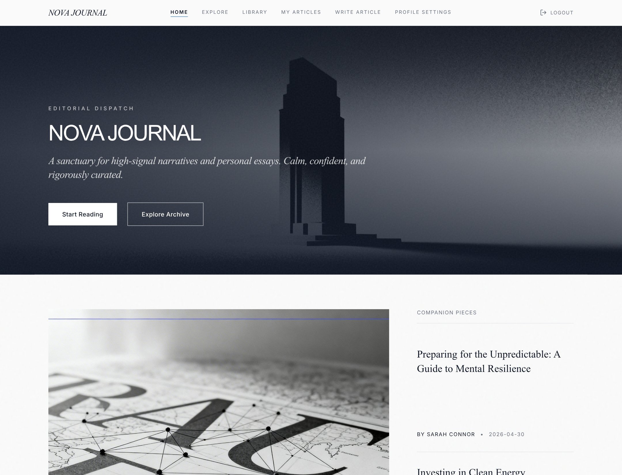 NOVA JOURNAL