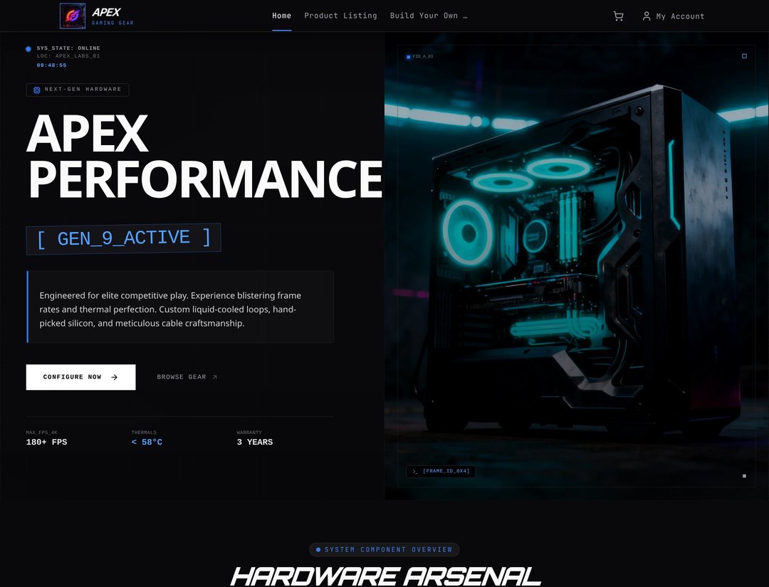 Apex Gaming Gear & PC Builds