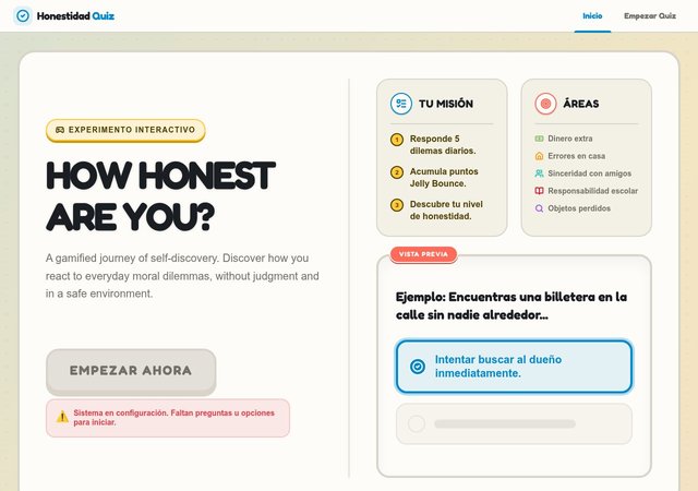 Honestidad Quiz