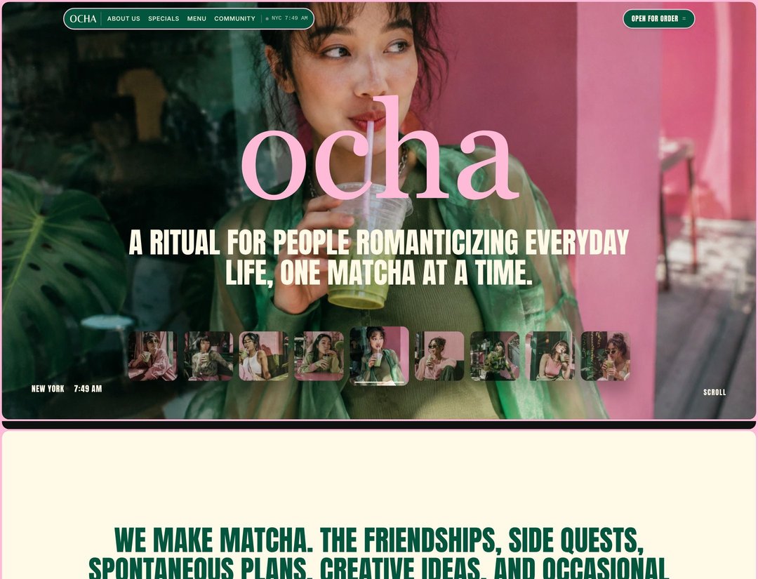 OCHA Matcha Bar