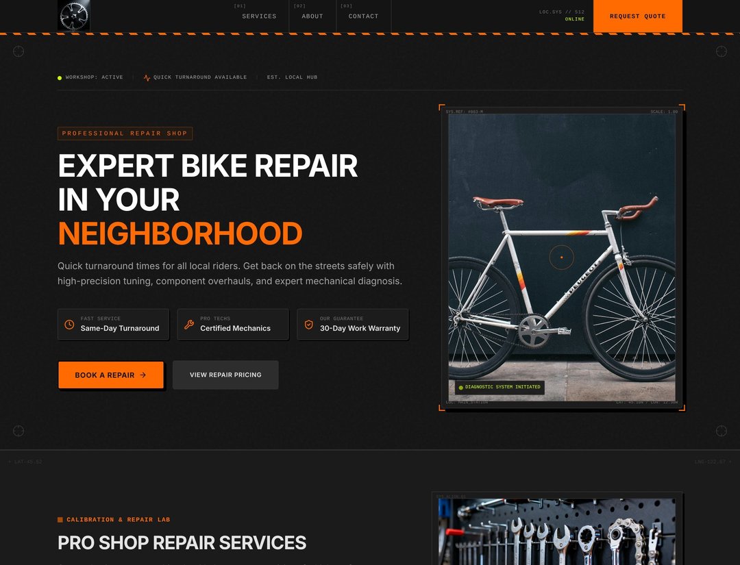 Local Bike Repair Hub