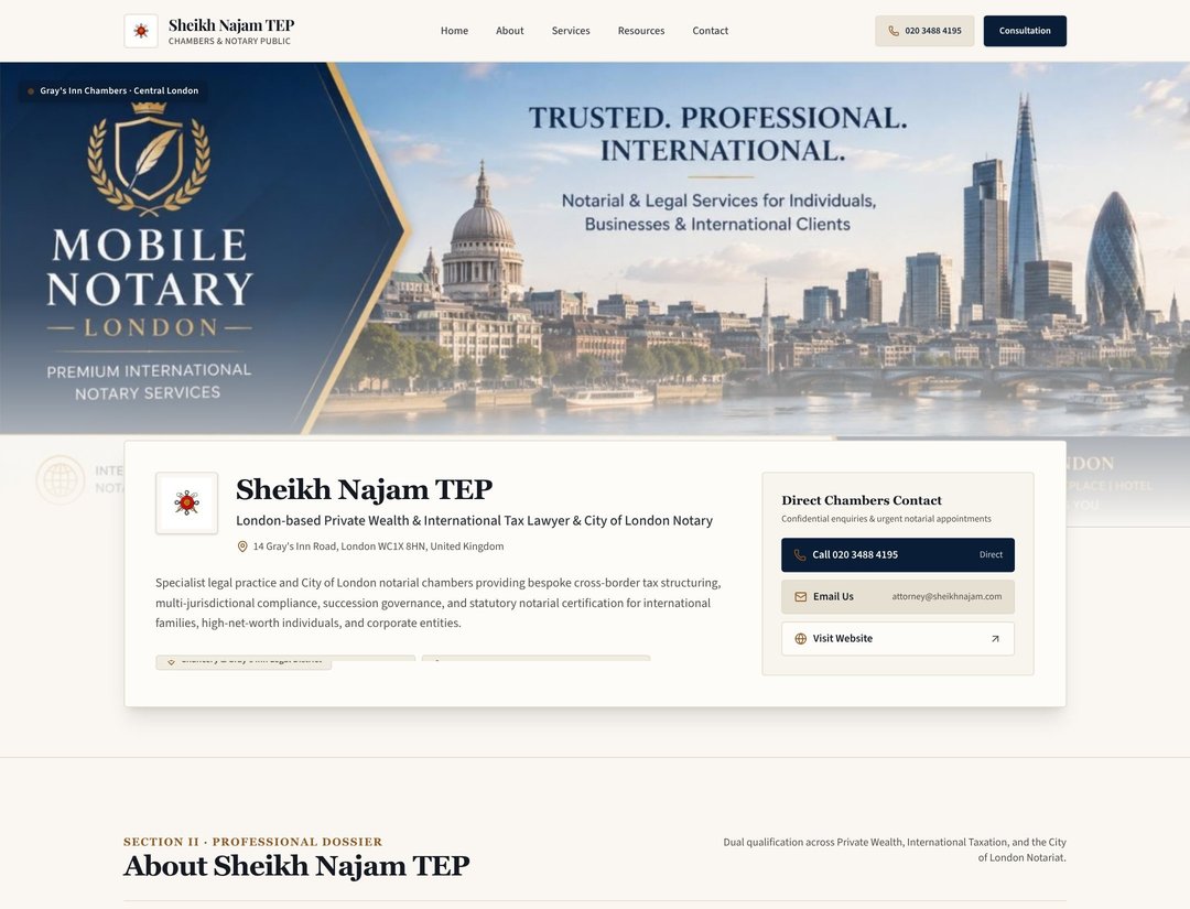 Sheikh Najam TEP