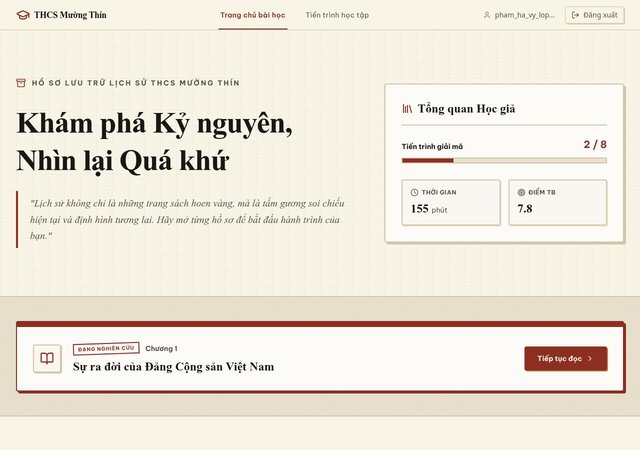 Lịch Sử 9 Mường Thín