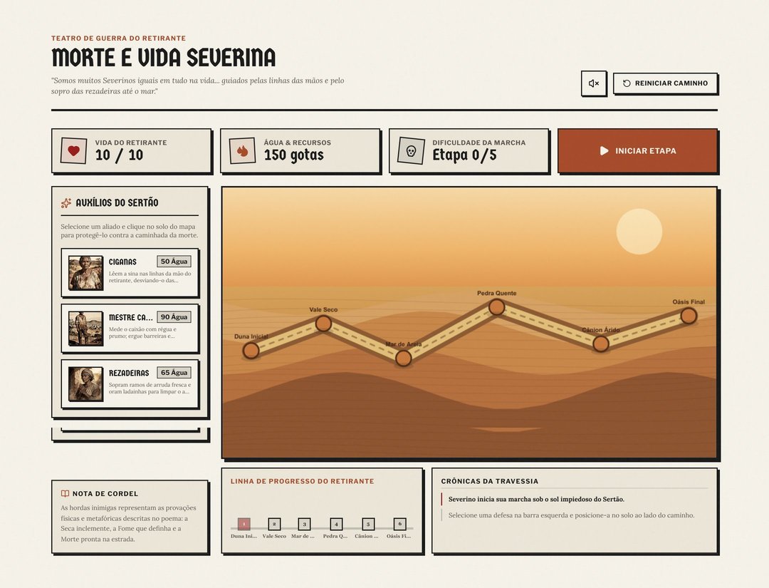 Morte e Vida Severina: O Jogo de Defesa