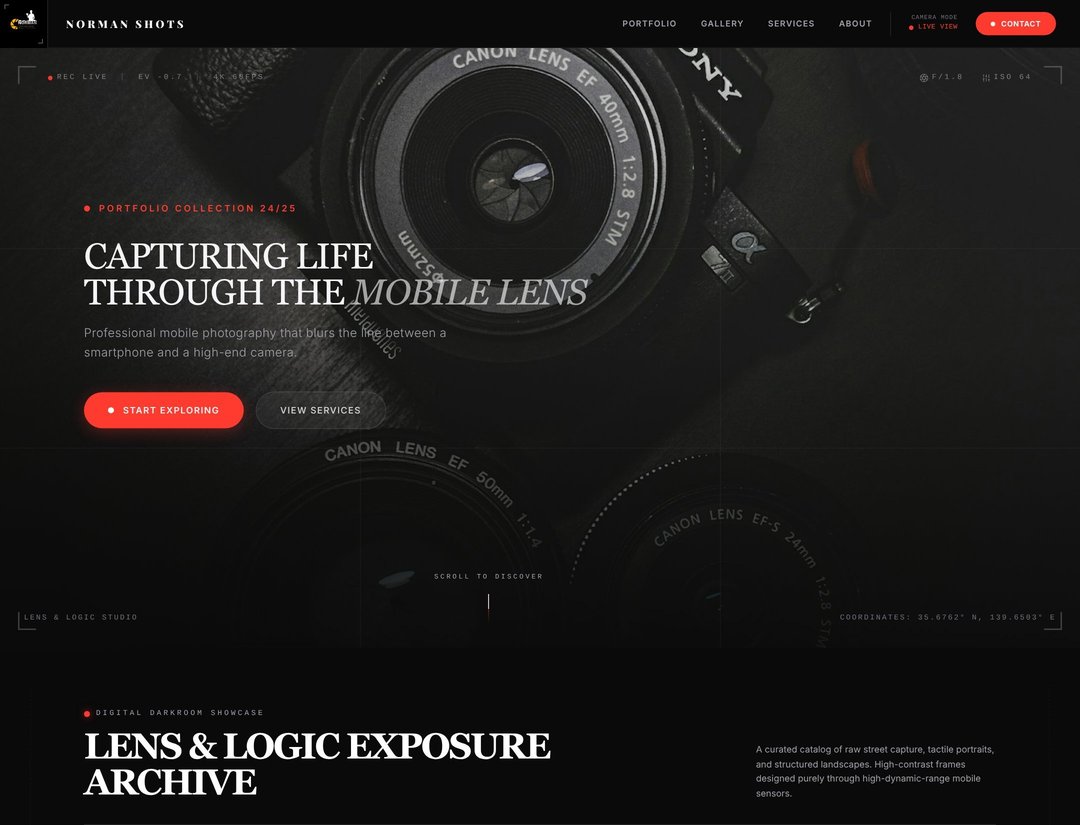 Mobile Lens Portfolio