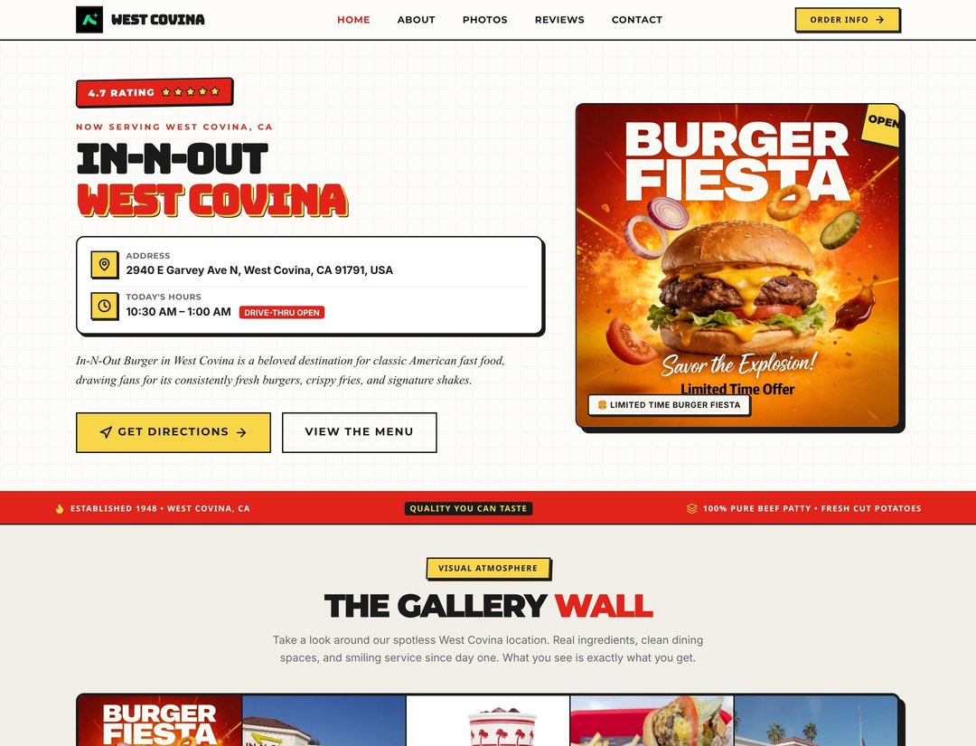 In-N-Out Burger West Covina
