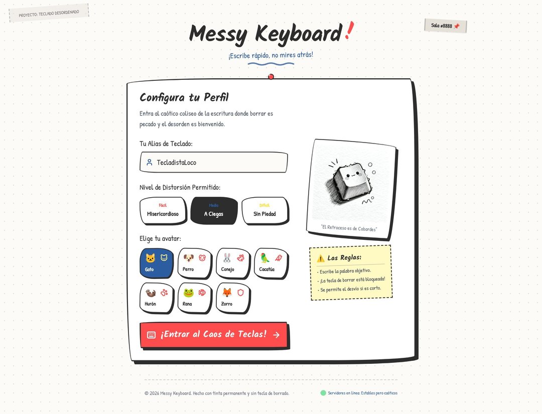 Messy Keyboard