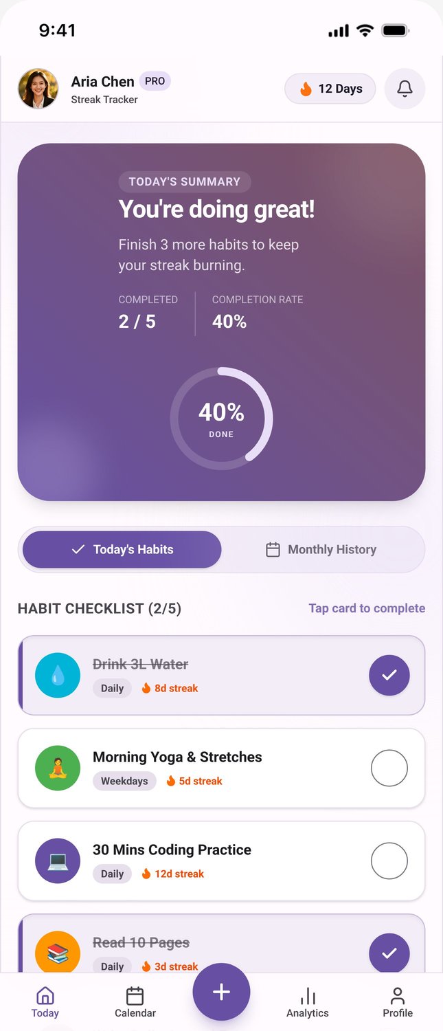 Flow with habit